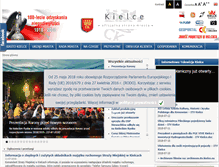 Tablet Screenshot of kielce.eu