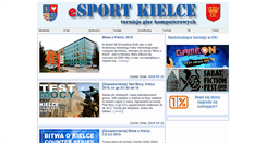 Desktop Screenshot of esport.kielce.com.pl